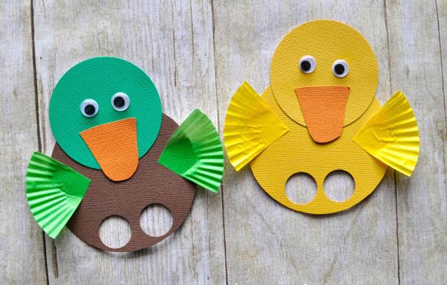 finger puppet paper craft