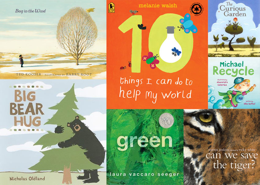 Green Books for Kids and Parents Brightly